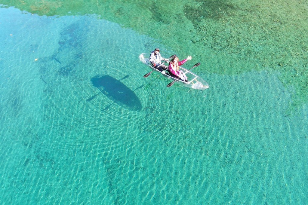 Niyodo River clear-kayaking